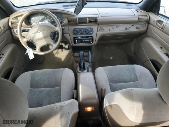 2004 Chrysler Sebring LX with VIN 1C3EL45X84N380308, listed as a Copart auction lot 87330434 with 81,169 mi miles and Salvage Title. Bid and sale history available at carsss.com. Image 8.