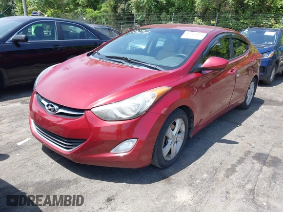 2013 Hyundai Elantra GLS с VIN 5NPDH4AE4DH301827, выставлен на аукционе IAAI как лот 42213454 с пробегом 155 537 миль миль и . История ставок и продаж доступна на DreamBid. Изображение 2.
