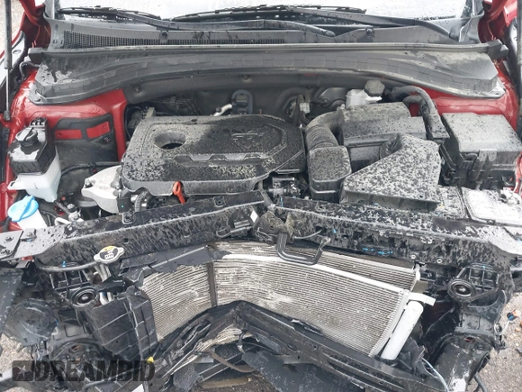 2020 Hyundai Santa Fe SEL with VIN 5NMS3CAD0LH236168, listed as a IAAI auction lot 41955594 with 55,166 mi miles. Bid and sale history available at carsss.com. Image 10.