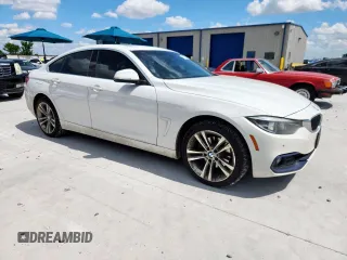 2018 BMW 4 Series 430i xDrive with VIN WBA4J3C57JBG91654, listed as a Copart auction lot 62877135 with 155,583 mi miles and Clean title. Bid and sale history available at DreamBid. Image 4.