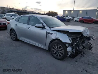 2019 Kia Optima EX with VIN 5XXGU4L19KG368113, listed as a Copart auction lot 42604615 with 58,392 mi miles and Salvage Title. Bid and sale history available at carsss.com. Image 4.
