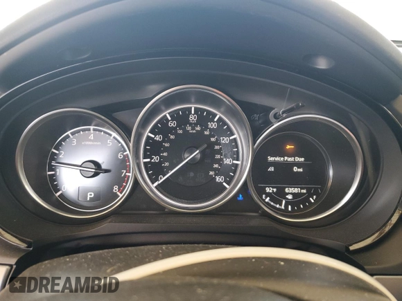 2021 Mazda CX-9 Touring with VIN JM3TCACY7M0528188, listed as a Copart auction lot 53880865 with 63,581 mi miles and Salvage title. Bid and sale history available at DreamBid. Image 9.