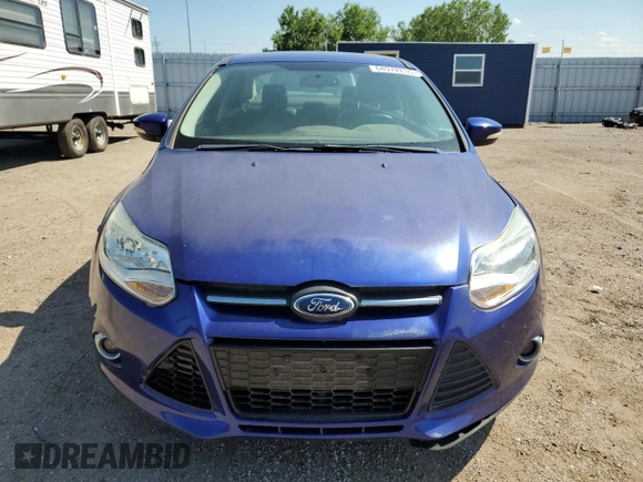 2013 Ford Focus SE with VIN 1FADP3F29DL352186, listed as a Copart auction lot 64972835 with 74,409 mi miles and Clean title. Bid and sale history available at DreamBid. Image 5.