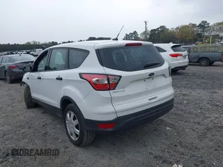 2018 Ford Escape S with VIN 1FMCU0F73JUC26402, listed as a IAAI auction lot 41854412 with 121,369 mi miles. Bid and sale history available at carsss.com. Image 3.