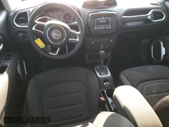 2021 Jeep Renegade Latitude with VIN ZACNJCBB8MPN10063, listed as a Copart auction lot 52329315 with 55,326 mi miles and Salvage title. Bid and sale history available at DreamBid. Image 8.