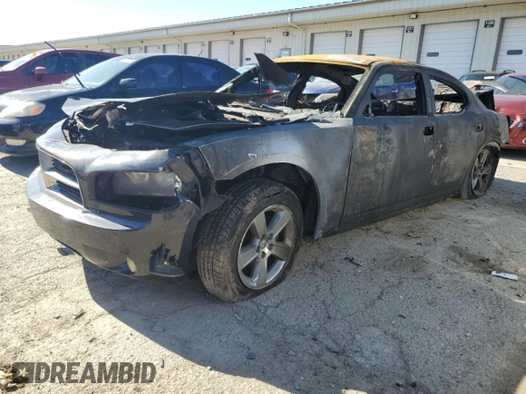 2009 Dodge Charger SXT with VIN 2B3KA33V69H513293, listed as a Copart auction lot 55339435 with Not Provided miles and Salvage Title. Bid and sale history available at carsss.com. Image 1.