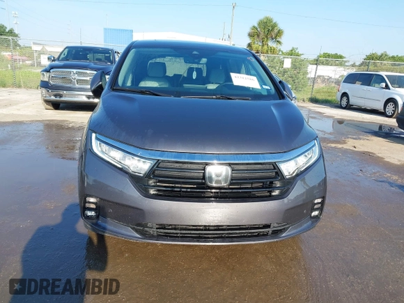 2023 Honda Odyssey Elite с VIN 5FNRL6H98PB017788, выставлен на аукционе IAAI как лот 42312586 с пробегом 16 208 миль миль и . История ставок и продаж доступна на DreamBid. Изображение 12.
