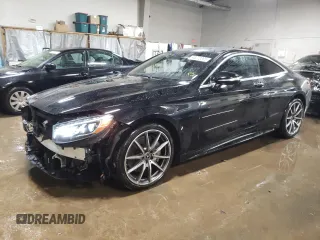 2019 Mercedes-Benz S-Class S 560 with VIN WDDXJ8GB5KA035797, listed as a Copart auction lot 45275365 with 25,799 mi miles and Salvage Title. Bid and sale history available at carsss.com. Image 1.