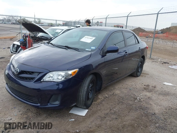 2012 Toyota Corolla L with VIN 5YFBU4EE7CP061770, listed as a IAAI auction lot 41922205 with 154,615 mi miles. Bid and sale history available at carsss.com. Image 2.