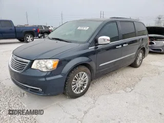 2013 Chrysler Town & Country Touring L with VIN 2C4RC1CG4DR734357, listed as a Copart auction lot 53528215 with 146,680 mi miles and Salvage Title. Bid and sale history available at DreamBid. Image 1.