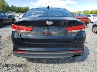 2016 Kia Optima EX with VIN 5XXGU4L34GG054250, listed as a Copart auction lot 55881065 with 100,785 mi miles and Clean Title. Bid and sale history available at carsss.com. Image 6.