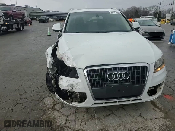 2012 Audi Q5 Premium with VIN WA1CFAFPXCA122590, listed as a Copart auction lot 47592885 with 156,143 mi miles and Salvage title. Bid and sale history available at DreamBid. Image 12.