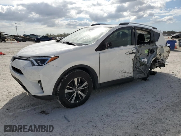 2017 Toyota RAV4 XLE with VIN JTMWFREV4HJ709358, listed as a Copart auction lot 42289365 with 44,900 mi miles and Salvage Title. Bid and sale history available at DreamBid. Image 1.