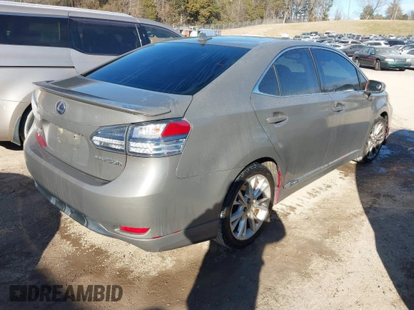 2010 Lexus HS 250h with VIN JTHBB1BA8A2002792, listed as a IAAI auction lot 41677476 with 234,587 mi miles and . Bid and sale history available at DreamBid. Image 4.