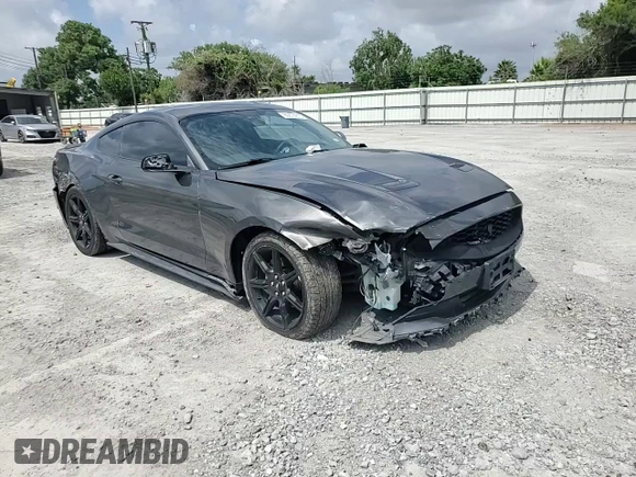 2019 Ford Mustang EcoBoost with VIN 1FA6P8TH9K5168463, listed as a Copart auction lot 60674815 with 79,480 mi miles and Salvage title. Bid and sale history available at DreamBid. Image 13.