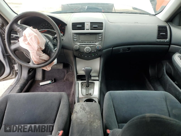 2005 Honda Accord EX with VIN 1HGCM56735A011693, listed as a Copart auction lot 52024445 with 240,754 mi miles and Salvage Title. Bid and sale history available at DreamBid. Image 8.
