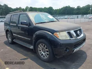 2010 Nissan Pathfinder SE z VIN 5N1AR1NN6AC614051, wystawiony jako IAAI lot #42416378 z przebiegiem 171 961 mil mil oraz . Historia ofert i sprzedaży dostępna na DreamBid. Obrazek 1.