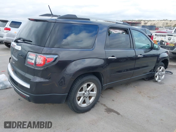 2016 GMC Acadia SLE with VIN 1GKKRPKD1GJ201664, listed as a IAAI auction lot 41502452 with 160,423 mi miles. Bid and sale history available at carsss.com. Image 4.