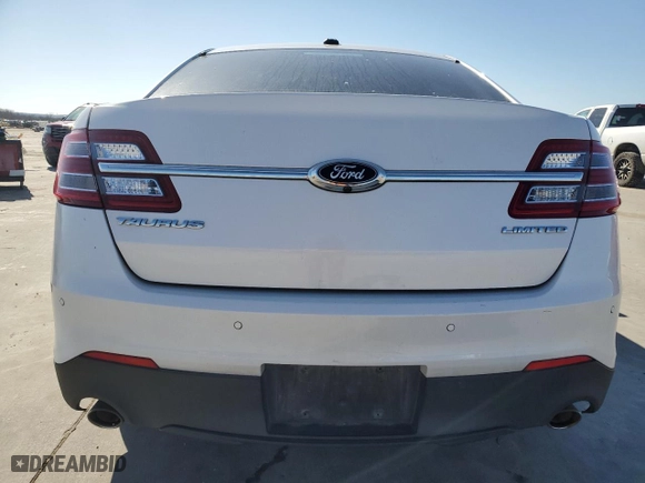 2018 Ford Taurus Limited with VIN 1FAHP2F86JG118043, listed as a Copart auction lot 43526175 with 112424 miles and Salvage Title. Bid and sale history available at carsss.com. Image 6.