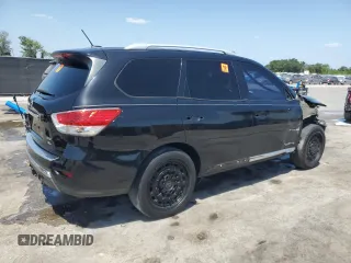 2015 Nissan Pathfinder SV with VIN 5N1AR2MM3FC606530, listed as a Copart auction lot 53937825 with 180,197 mi miles and Salvage Title. Bid and sale history available at carsss.com. Image 3.