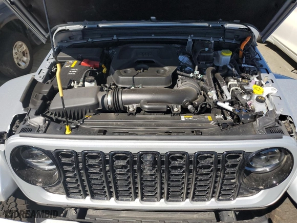 2024 Jeep Wrangler 4xe High Altitude with VIN 1C4RJXU67RW140908, listed as a Copart auction lot 70006384 with 4,273 mi miles and Salvage Title. Bid and sale history available at carsss.com. Image 11.