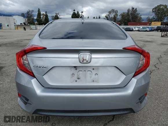 2018 Honda Civic Sedan EX with VIN 2HGFC2F72JH581873, listed as a Copart auction lot 48996235 with 109,440 mi miles and Salvage Title. Bid and sale history available at carsss.com. Image 6.