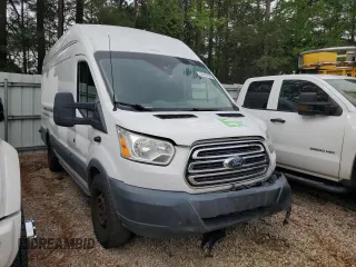 2015 Ford Transit with VIN 1FTSW3XG3FKA10322, listed as a Copart auction lot 53307645 with Not Provided miles and Salvage Title. Bid and sale history available at DreamBid. Image 4.