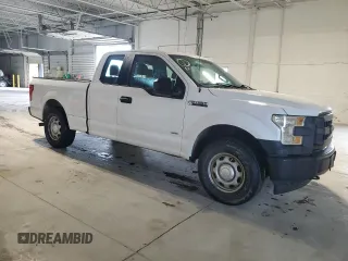 2017 Ford F-150 XL with VIN 1FTEX1EP5HKD20394, listed as a Copart auction lot 62383155 with 137,450 mi miles and Clean title. Bid and sale history available at DreamBid. Image 4.