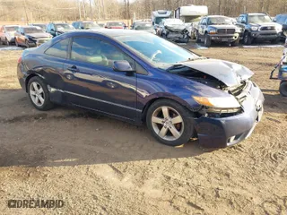 2008 Honda Civic Cpe EX-L with VIN 2HGFG12908H505374, listed as a IAAI auction lot 41332836 with 174,313 mi miles. Bid and sale history available at carsss.com. Image 1.
