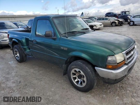 1999 Ford Ranger XL with VIN 1FTYR10C4XTB01320, listed as a Copart auction lot 43646885 with 132,499 mi miles and Clean Title. Bid and sale history available at DreamBid. Image 4.