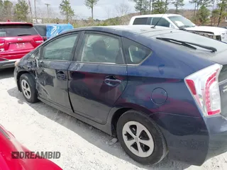 2013 Toyota Prius One with VIN JTDKN3DU8D1717206, listed as a IAAI auction lot 41723313 with 124,111 mi miles. Bid and sale history available at carsss.com. Image 14.
