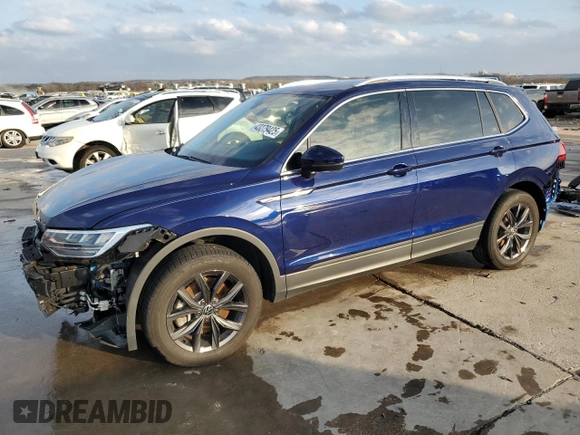 2024 Volkswagen Tiguan SE with VIN 3VVNB7AX1RM062426, listed as a Copart auction lot 43279425 with 10,654 mi miles and Salvage title. Bid and sale history available at DreamBid. Image 1.