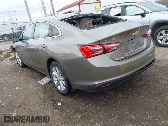 2020 Chevrolet Malibu LT with VIN 1G1ZD5ST0LF053355, listed as a IAAI auction lot 41810987 with 93,397 mi miles and . Bid and sale history available at DreamBid. Image 3.