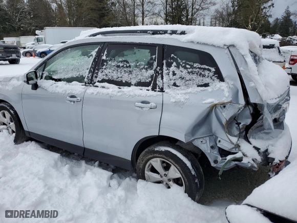 2015 Subaru Forester 2.5i Premium with VIN JF2SJAGCXFH805186, listed as a Copart auction lot 82694954 with 56,820 mi miles and Salvage Title. Bid and sale history available at carsss.com. Image 2.