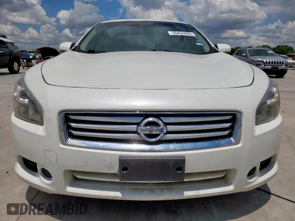 2014 Nissan Maxima S with VIN 1N4AA5AP2EC441439, listed as a Copart auction lot 55456425 with 193,649 mi miles and Salvage Title. Bid and sale history available at DreamBid. Image 5.
