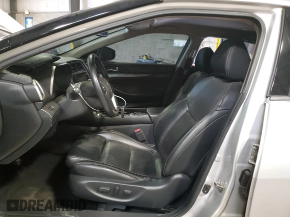 2017 Nissan Maxima Platinum with VIN 1N4AA6APXHC439724, listed as a Copart auction lot 64368725 with 110,495 mi miles and Salvage title. Bid and sale history available at DreamBid. Image 7.