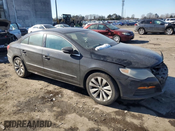 2011 Volkswagen CC Sport with VIN WVWMP7AN6BE727407, listed as a Copart auction lot 88520585 with 103,074 mi miles and Salvage Title. Bid and sale history available at carsss.com. Image 4.