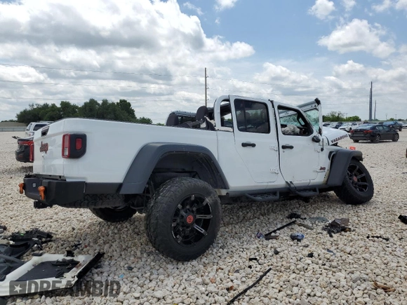 2021 Jeep Gladiator Mojave with VIN 1C6JJTEG5ML624140, listed as a Copart auction lot 54108725 with Not provided miles and Non repairable. Bid and sale history available at DreamBid. Image 3.