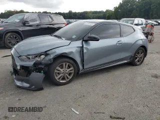 2019 Hyundai Veloster Turbo R-Spec with VIN KMHTH6AB1KU003568, listed as a Copart auction lot 67536563 with 20,989 mi miles. Bid and sale history available at carsss.com. Image 1.