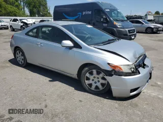 2008 Honda Civic Cpe LX with VIN 2HGFG12668H533850, listed as a Copart auction lot 53074755 with 106,093 mi miles and Salvage Title. Bid and sale history available at carsss.com. Image 4.