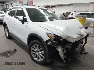 2016 Mazda CX-5 Sport with VIN JM3KE2BY8G0787130, listed as a IAAI auction lot 41847443 with 96,611 mi miles. Bid and sale history available at carsss.com. Image 1.