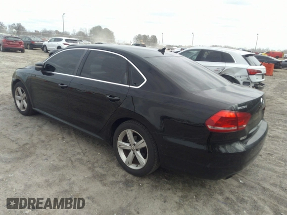 2013 Volkswagen Passat SE with VIN 1VWBH7A33DC126843, listed as a IAAI auction lot 41530732 with 170,910 mi miles and . Bid and sale history available at DreamBid. Image 3.