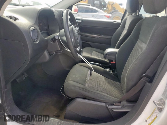 2017 Jeep Compass Sport SE with VIN 1C4NJCBA9HD123813, listed as a Copart auction lot 56534175 with 151,287 mi miles and Salvage title. Bid and sale history available at DreamBid. Image 7.