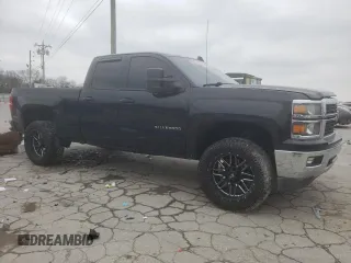 2015 Chevrolet Silverado 1500 LT with VIN 1GCVKREC2FZ276367, listed as a Copart auction lot 45243245 with 100,637 mi miles and Salvage Title. Bid and sale history available at carsss.com. Image 4.