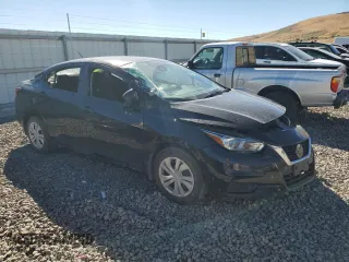 2021 Nissan Versa S with VIN 3N1CN8DV9ML894661, listed as a Copart auction lot 72752084 with 35,617 mi miles and Salvage Title. Bid and sale history available at carsss.com. Image 4.