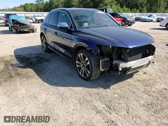 2018 Audi SQ5 Prestige with VIN WA1C4AFYXJ2013049, listed as a Copart auction lot 75816324 with 83,946 mi miles and Salvage Title. Bid and sale history available at DreamBid. Image 11.