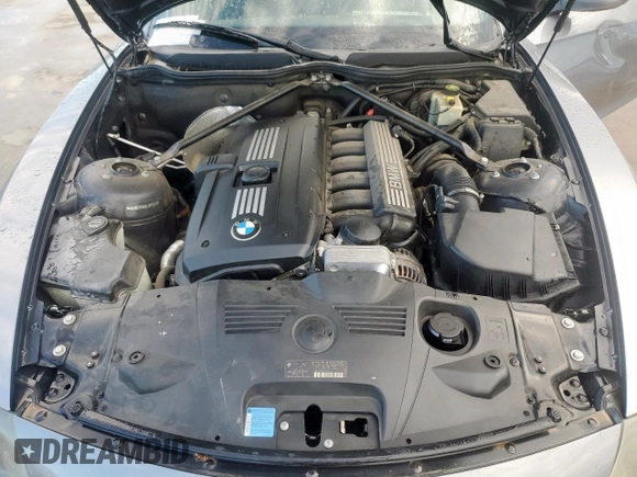 2008 BMW Z4 3.0i with VIN 4USBU33568LW75460, listed as a Copart auction lot 53720855 with 188,105 mi miles and Salvage title. Bid and sale history available at DreamBid. Image 11.