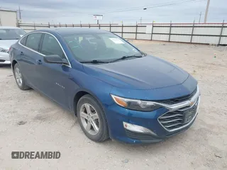 2019 Chevrolet Malibu LS with VIN 1G1ZB5ST0KF143514, listed as a IAAI auction lot 41316590 with 109,961 mi miles and . Bid and sale history available at DreamBid. Image 1.