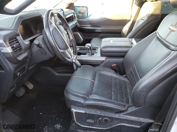 2022 Ford F-150 XL with VIN 1FTFW1E87NFA70595, listed as a Copart auction lot 67767674 with 46,562 mi miles and Salvage Title. Bid and sale history available at carsss.com. Image 7.
