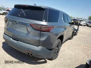 2020 Chevrolet Traverse LS with VIN 1GNERFKW5LJ227979, listed as a Copart auction lot 61708824 with Not Provided miles and Salvage Title. Bid and sale history available at carsss.com. Image 3.